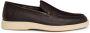 Santoni Leren instapper voor heren Brown Heren - Thumbnail 1