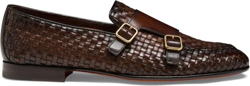 Santoni Leren Loafer
