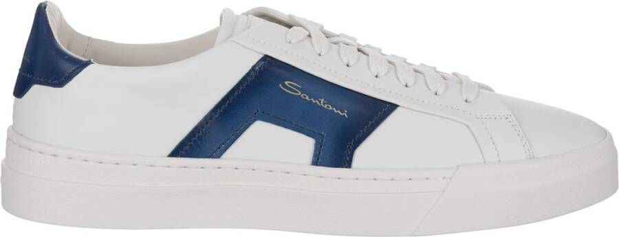 Santoni Fantastische sneakers met brede rubberen zool White Heren