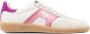 Santoni Lichtgrijze Sneakers met Logo Patch - Thumbnail 1