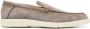 Santoni Duifgrijze Suède Mocassin Schoenen Gray Heren - Thumbnail 1