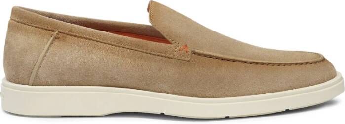 Santoni Sneakers Beige Heren