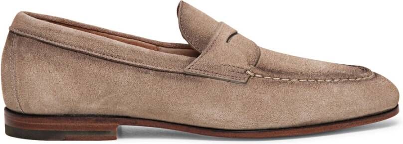 Santoni Loafers Beige Heren