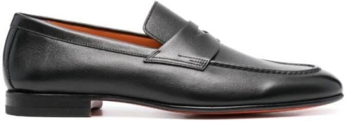 Santoni Loafers Black Heren