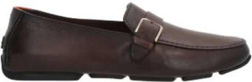 Santoni Loafers Brown Heren