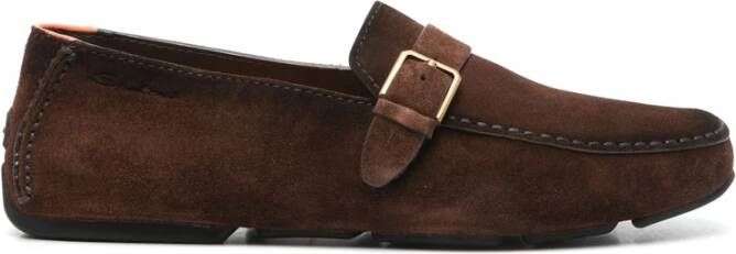 Santoni Loafers met gespsluiting