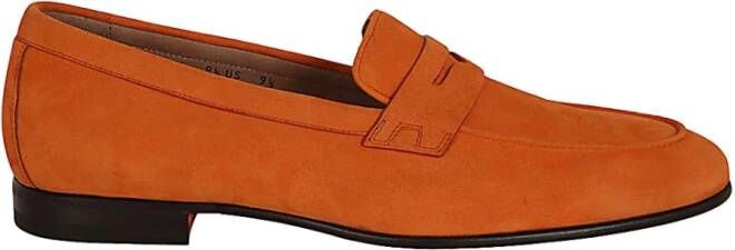 Santoni Loafers Orange Heren