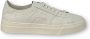 SANTONI Lage Sneakers Heren Dbs Maat: 8 5 Materiaal: Leer Kleur: Wit - Thumbnail 4