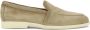 SANTONI Loafers Heren Malibu Maat: 8 Materiaal: Suède Kleur: Beige - Thumbnail 1
