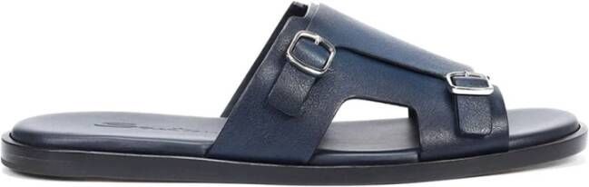 Santoni Moderne Slides Sandalen