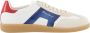Santoni Olympic Sneaker Wit Blauw - Thumbnail 1