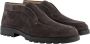 Santoni Klassieke Desert Boot Style Loafers Gray Heren - Thumbnail 3