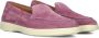 SANTONI Instappers Dames 58856 Maat: 36 Materiaal: Suède Kleur: Paars - Thumbnail 2