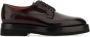 Santoni Leren veterschoenen in druivenkleur Red Heren - Thumbnail 1