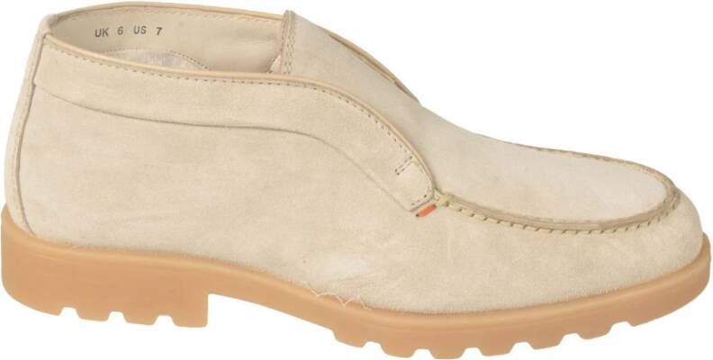 Santoni Platte schoenen voor vrouwen Beige Heren