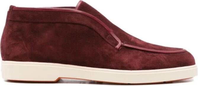 Santoni Rode Sneakers voor Mannen
