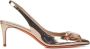 SANTONI Pumps Dames 70465 Maat: 40 Materiaal: Leer Kleur: Goud - Thumbnail 1