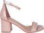 Santoni Roze Leren Sandalen voor Vrouwen - Thumbnail 1