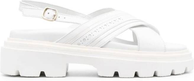 Santoni Sandals White Dames