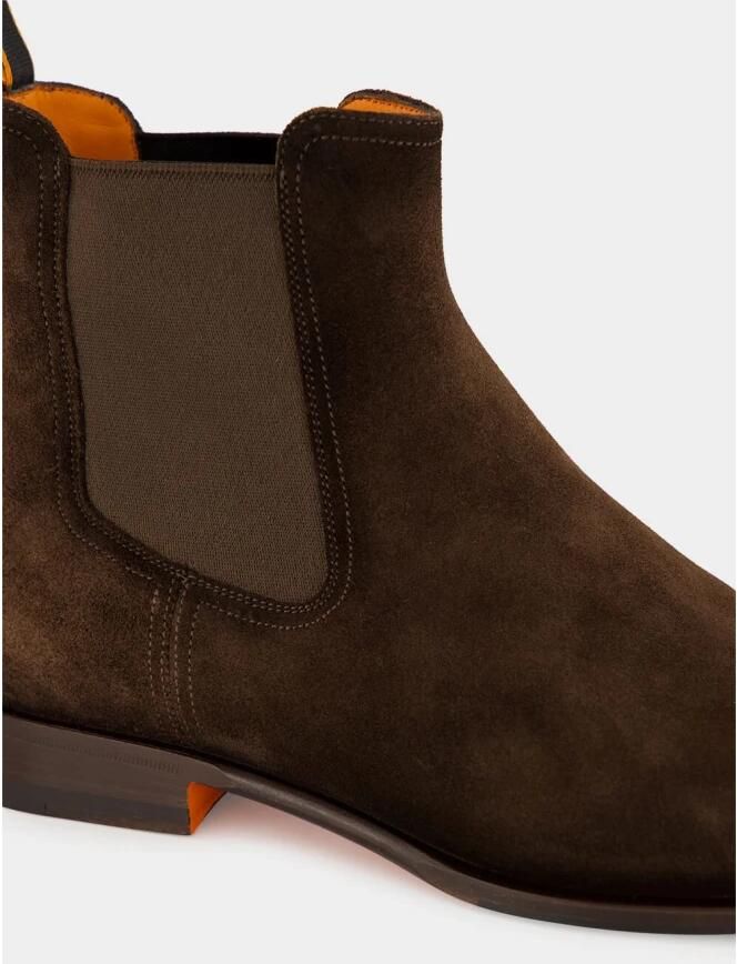 Santoni Archerboot Suède Chelsea Boots - Foto 2
