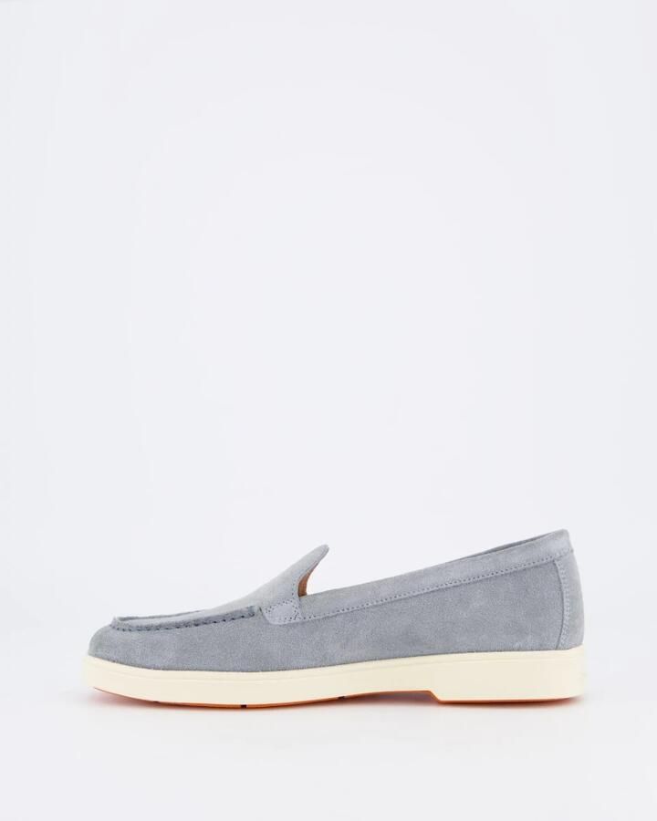 Santoni Beige Mocassin Schoenen voor Dames