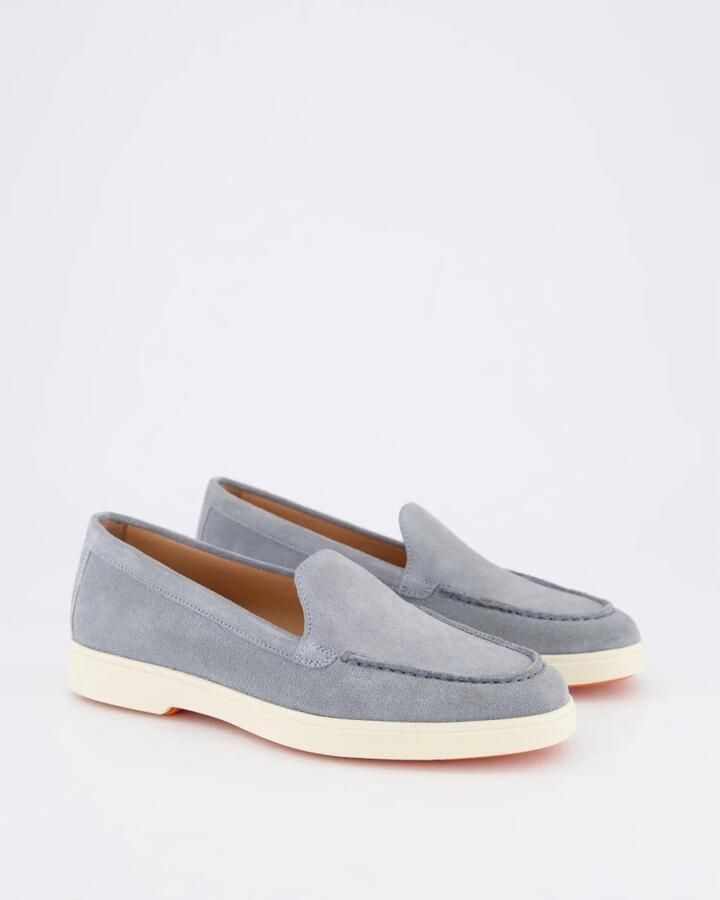 Santoni Beige Mocassin Schoenen voor Dames - Foto 5