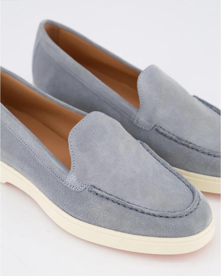 Santoni Beige Mocassin Schoenen voor Dames - Foto 2
