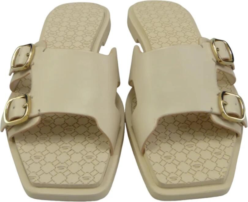 Santoni Beige Slippers