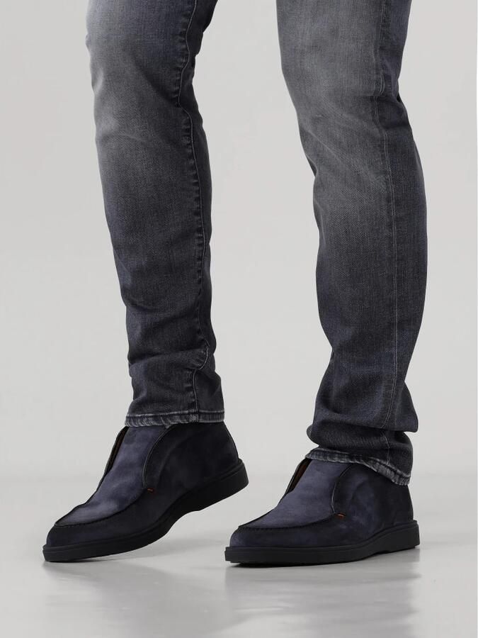 Santoni Bekijk hier de 17823-detroit GEX U60 BLUE van by SHUZ veterschoenen heren GEX U60 BLUE Suede