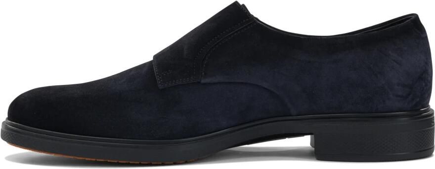 Santoni Blauwe Loafer Schoenen voor Mannen