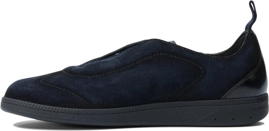 Santoni Blauwe Sneakers Minimalistische Stijl