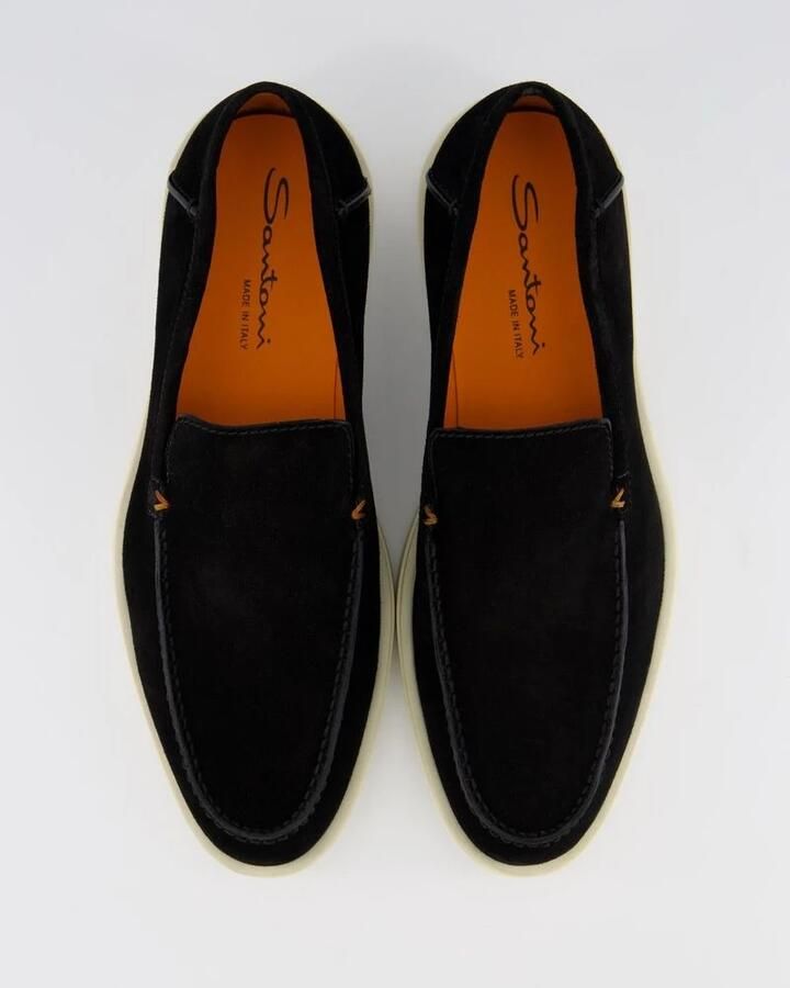 Santoni Botanist Loafer Zwart