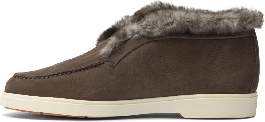 Santoni Bruine Loafer Schoenen voor Vrouwen