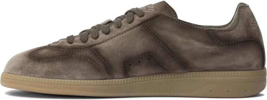 Santoni Bruine Sneakers met reliëf details