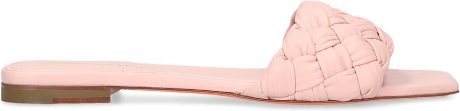 Santoni Kalbslederen Sliders voor Vrouwen Stijlvol en Comfortabel Roze Dames - Foto 2