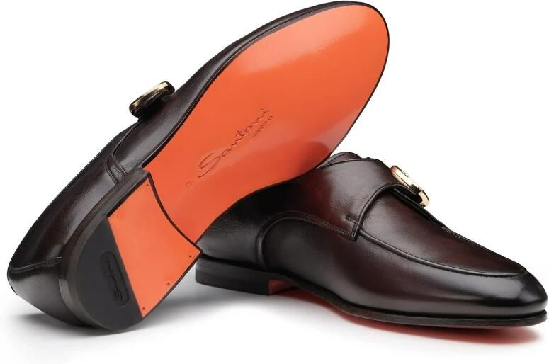 Santoni Carlo Schoen met enkele gesp - Foto 2