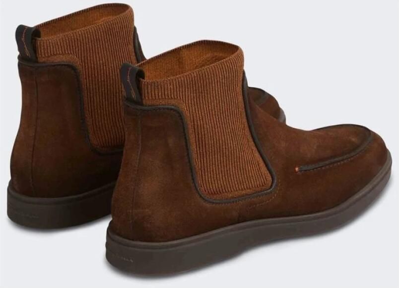 Santoni Chelsea boot met geribbeld paneel - Foto 6