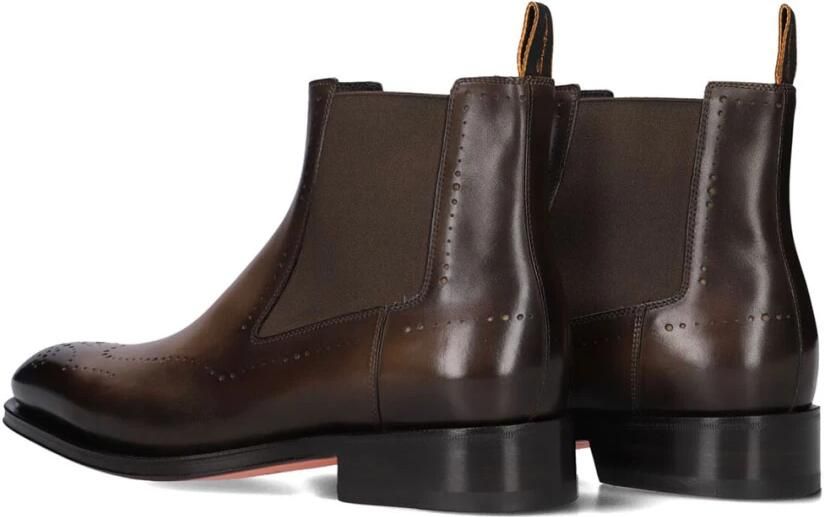 Santoni Chelsea Brogue Boot - Foto 4