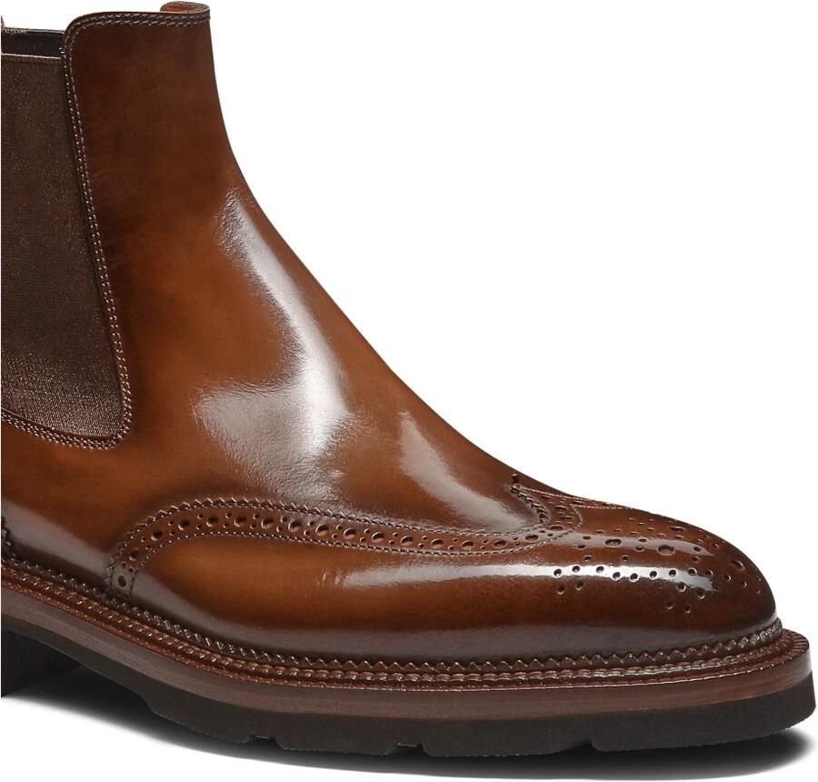 Santoni Chelsea Brogue Boot - Foto 2