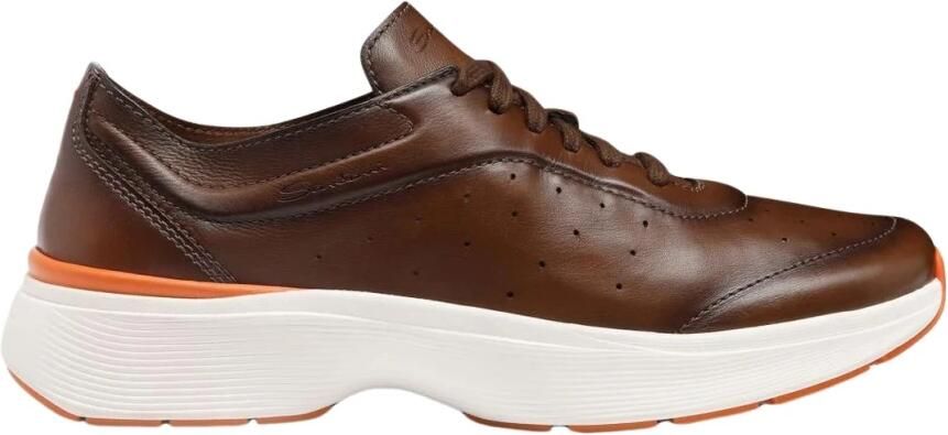 Santoni Comfortabele leren wandelschoenen voor dagelijks gebruik - Foto 2