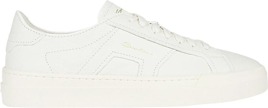 Santoni DBS Double Buckle Low Top Sneakers