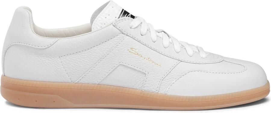 Santoni Olympic sneaker van leer