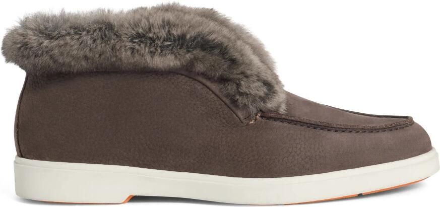 Santoni Bruine Loafer Schoenen voor Vrouwen