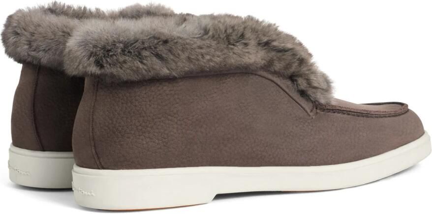 Santoni Bruine Loafer Schoenen voor Vrouwen - Foto 7