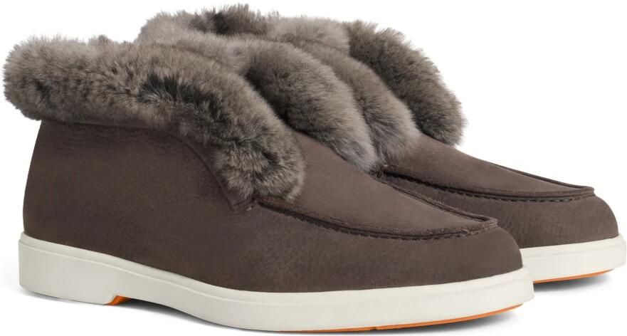 Santoni Bruine Loafer Schoenen voor Vrouwen - Foto 5