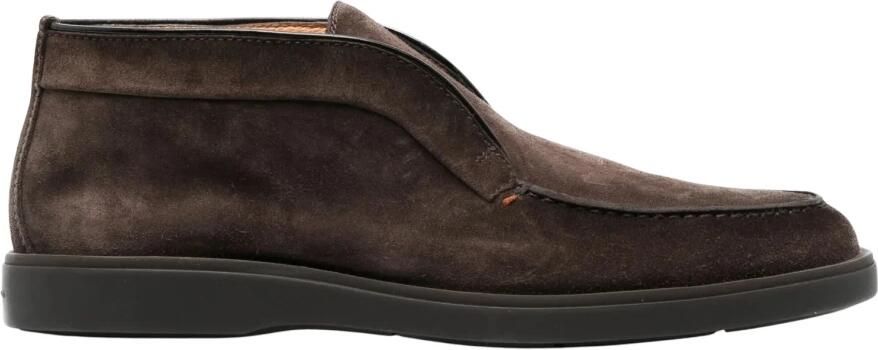 Santoni Stijlvolle Mocassins voor Heren Bruin
