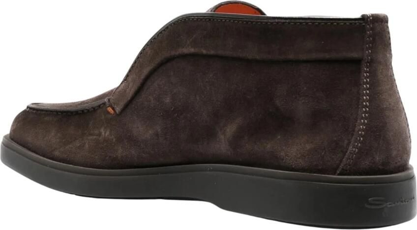 Santoni Stijlvolle Mocassins voor Heren Bruin - Foto 2