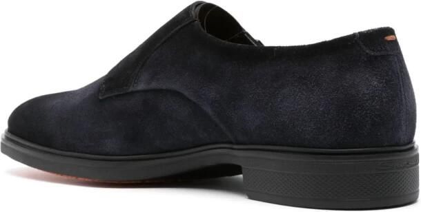 Santoni Double Buckle Loafer