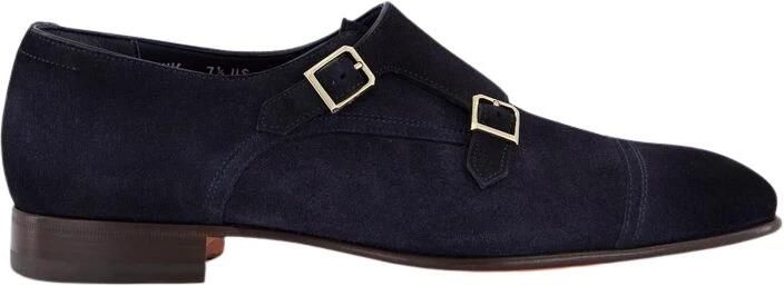 Santoni Double Buckle Loafer