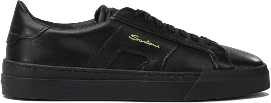 Santoni Double Buckle Sneaker
